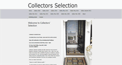 Desktop Screenshot of collectorsselection.co.uk